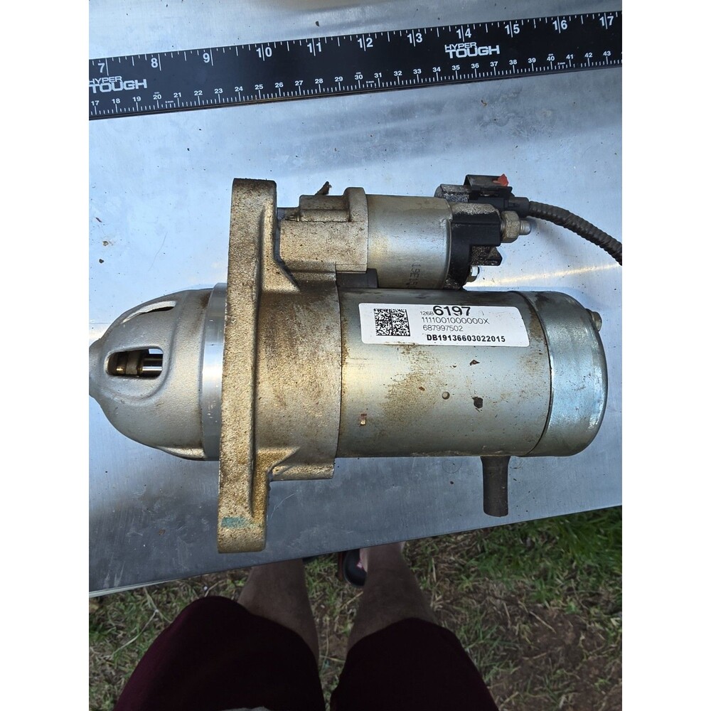2017-2022 CHEVROLET SPARK 1.4L ENGINE STARTER MOTOR 12686197 122 Thousand